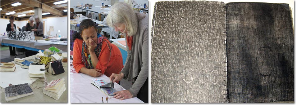 Dorothy Caldwell surface design workshops/classes